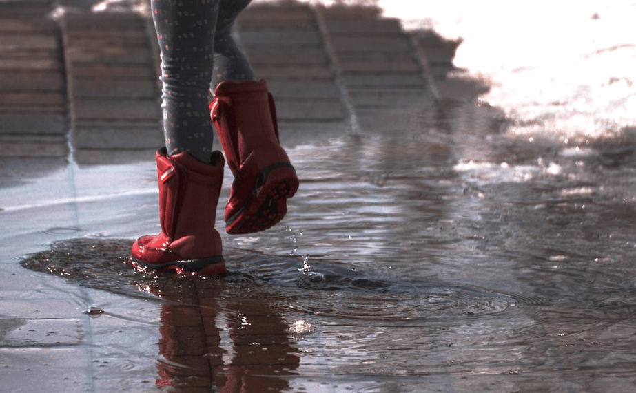防水加工　安全靴